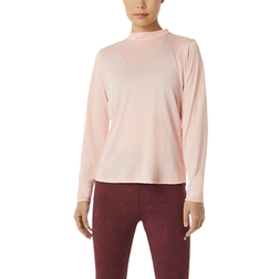 Asics Runkoyo Mock NecK LS Top Women - Frosted Rose