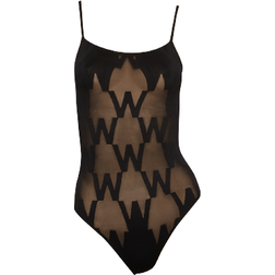 Wolford W Mesh bodysuit - Black