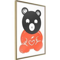 Artgeist Teddy Bear Love Plakat