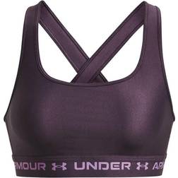 Under Armour bh UA Crossback Mid Bra-PPL 1361034-541 Størrelse