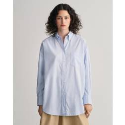 Gant Dam Oversized fit Luxury oxfordskjorta Blå