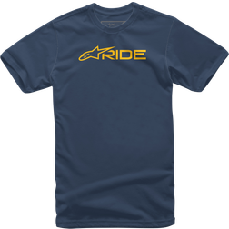 Alpinestars T-Shirt RIDE 3.0, Marineblå/Guld