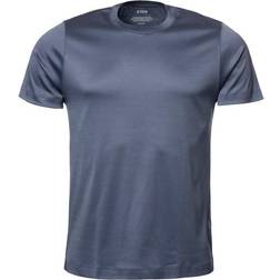 Etón T-shirt gris en fil d’Écosse