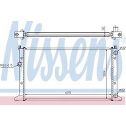 Nissens Nissens 65266 Kühler, Motorkühlung