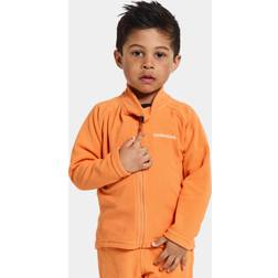 Didriksons Kids' Monte Fleecetrøje Full Zip 10 Cantaloupe - 100