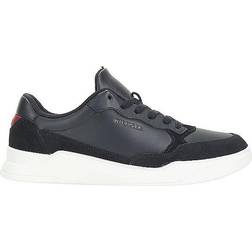 Tommy Hilfiger Herr förhöjd koppsula läder mix sneaker, Öken himmel