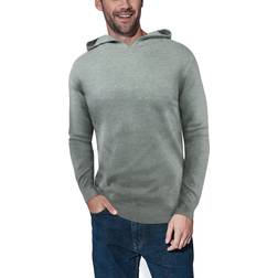 XRay Men's Solid Hooded Sweater Sage