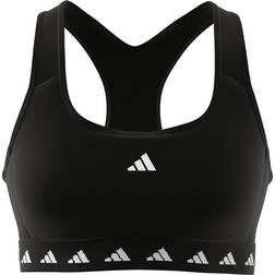 adidas Powerreact Training Medium Support Techfit Bra - Black