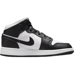 Nike Air Jordan 1 Mid GS - Black/New Emerald/University Red/Dark Concord