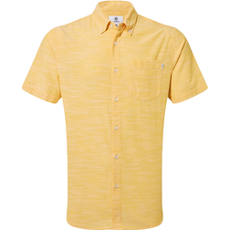 Tog24 Dwaine Mens Short Sleeve Shirt - Bright Yellow