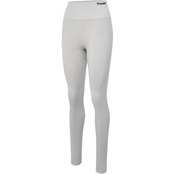 Hummel Legging Canalé Sin Costuras - Gris