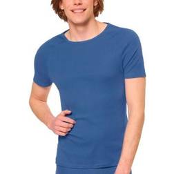 Sloggi Men's Free Evolve O-Neck T-shirt - Blue