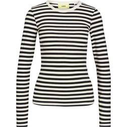 JJXX Celine Gigi Langærmet T-shirt, Sort