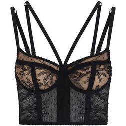 Dolce & Gabbana Lace lingerie bustier with straps