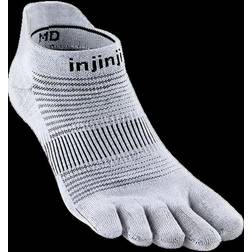 injinji Run No-Show Gray Tåstrumpor 40,5-44 EU