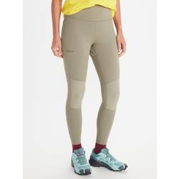 Marmot Rock Haven Hybrid Tights Women vetiver 2023 Yoga clothing