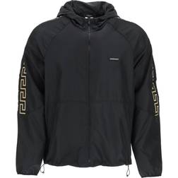 Versace Greca technical jacket black