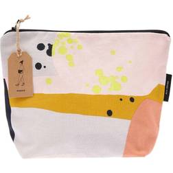 Rico Design Kosmetiktasche Okina Hana grafischer Print 28x21x9cm