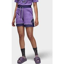 Jordan Women's Drawcord Diamond Shorts Action Grape/Sky Purple/White