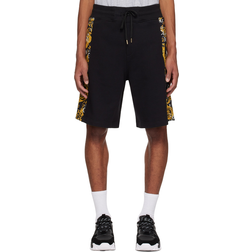 Chain Couture Sweat Shorts - Black