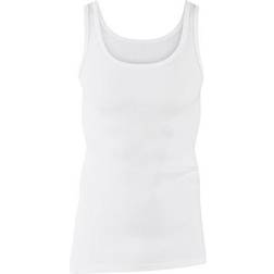 Calida Twisted Cotton Tank Top - White