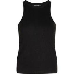 Bruuns Bazaar KatyBB Rib Tank Top - Black