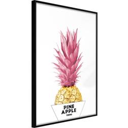 Artgeist Inramad Tavla Trendy Pineapple Poster