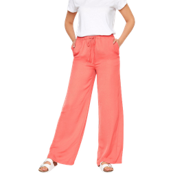 LTS Tall Wide Leg Trousers - Coral Pink