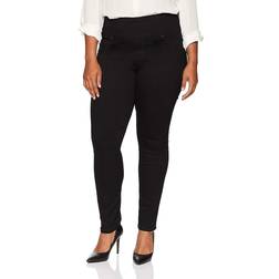 Lee Women's Plus Size Slim Fit Sculpting Skinny Pull On Jeans - Black