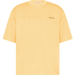 Marni T-shirt Tangerine Male Naranja