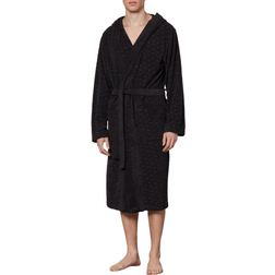 HUGO BOSS Bodywear Terry Dressing Gown - Black