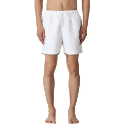 Tommy Hilfiger Original Recycled Mid Length Swim Shorts - White