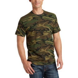 Port & Company Core Cotton Camo Tee - Military Camouflage