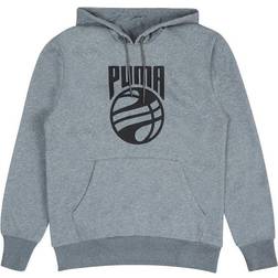 Puma Posterise Basketball Hoodie Men - Medium Gray Heather