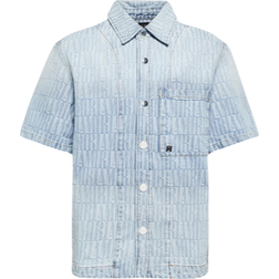 Amiri Jacquard Denim Shirt - Blue