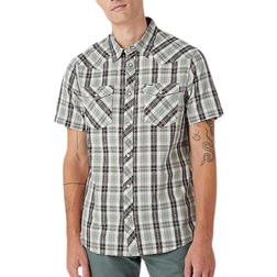 Wrangler Short Sleeve Western Shirt - Black