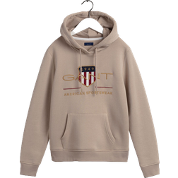 Gant Archive Shield Sweat Hoodie - Dry Sand