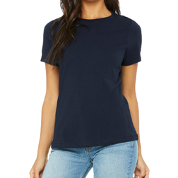 Bella+Canvas Women's Relaxed Jersey Short Sleeve Tee - Navy