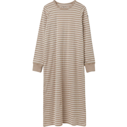 Polarn O. Pyret Striped Nightdress - Brown