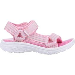 Cotswold Kid's Bodiam Recycled Sandal - Pink/White