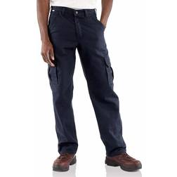 Carhartt Men's Flame Resistant Cargo Pant - Dark Navy