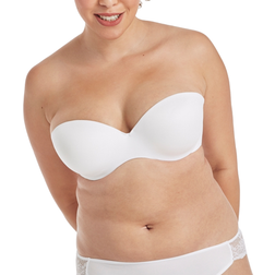 Maidenform Custom Lift Strapless Underwire Bra - White