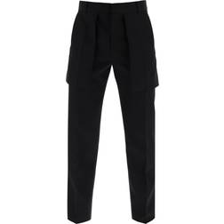 Alexander McQueen Men's Exposed Pocket Trousers - Black