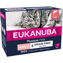 Eukanuba Grain Free Senior Salmon Paté Mono Kattfoder