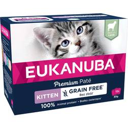 Eukanuba Grain Free Kitten Lamb Paté Mono Kattfoder