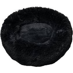 OZami Fluffy Donyt Dog Bed M Black