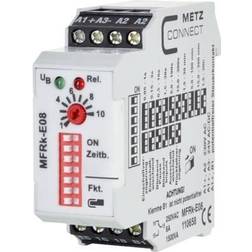 Metz Connect 110658 MFRk-E08 Tidsrelæ Multifunktionel 230 V/AC 1 stk 1 x skiftekontakt