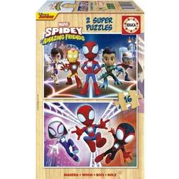 Educa Set 2 pussel Spidey & His Amazing Friends 16 Delar Duo