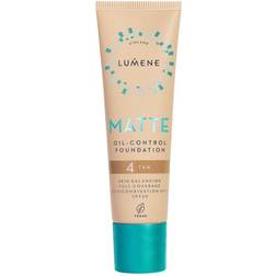 Lumene Matte Oil-control Foundation SPF20 #4 Tan