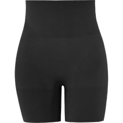 Yours Women's Curve Seamless Control High Waisted Short Plus Size - Black